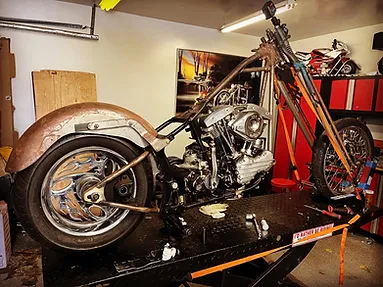 1964 Harley Davidson Panshovel